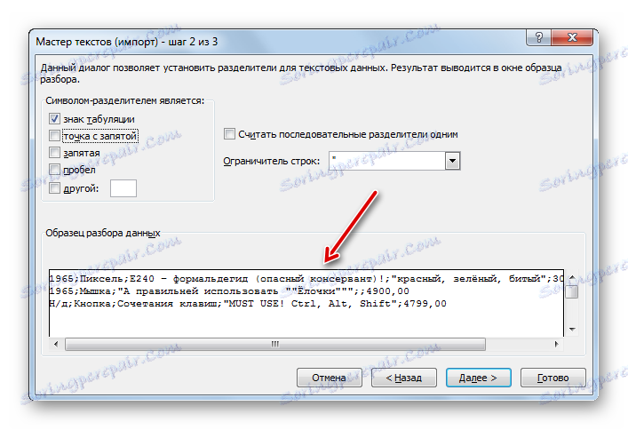 Tekst w oknie Kreatora tekstu w programie Microsoft Excel