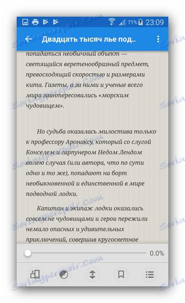 کتاب را در Moon Plus Reader باز کنید