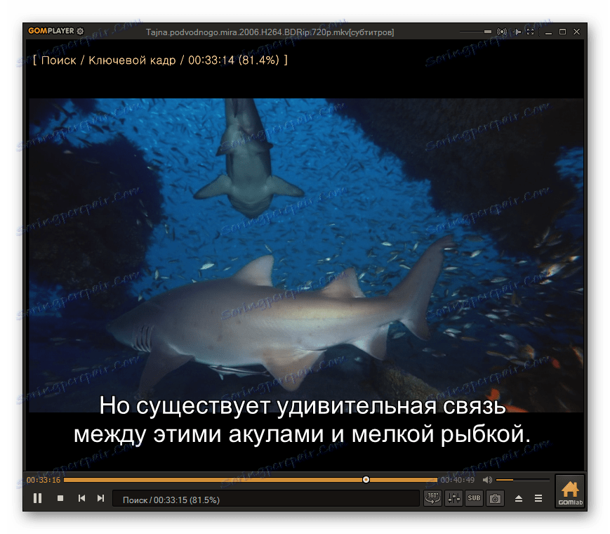 МКВ видео се репродукује у ГОМ Медиа Плаиер-у