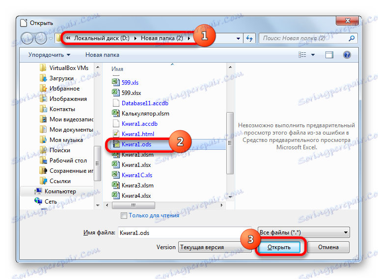 Súbor Otvoriť súbor v programe LibreOffice