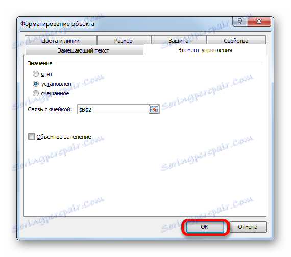 Ukladanie zmien v okne formátovania v programe Microsoft Excel