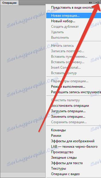 Napište akci ve Photoshopu (2)
