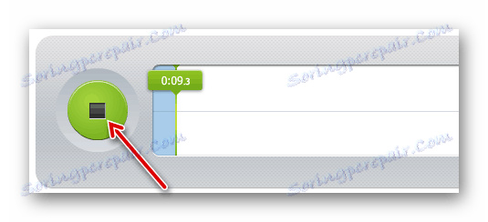 Zatrzymaj nagrywanie na stronie Online-Voice-Recorder.com