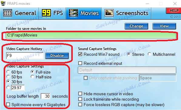 Подешавање квалитета снимљеног видео записа у ФРАПС-у за Стеам