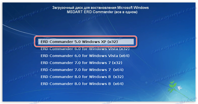 Używanie ERD Commander do resetowania hasła w Windows XP