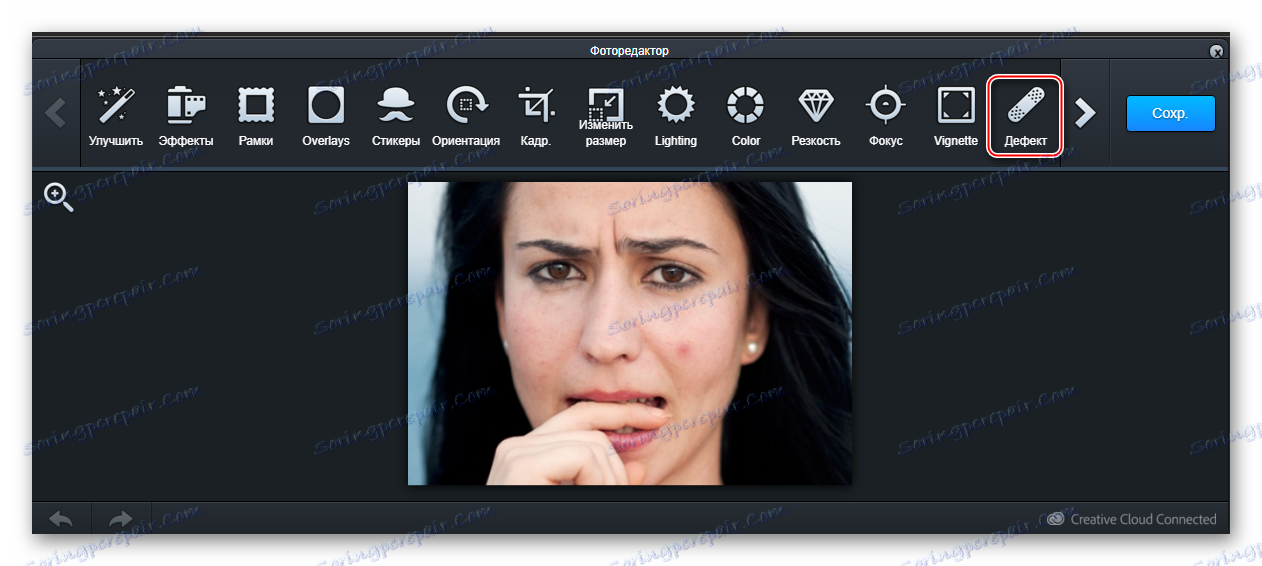 Панель інструментів в fotoshop-ru