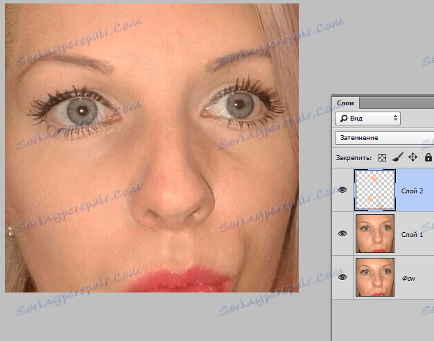 Премахнете отблясъците във Photoshop