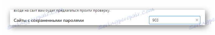 Poiščite shranjeno geslo v shranjenem geselnem oknu v brskalniku Opera