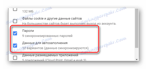 Nameščanje potrditvenih polj za brisanje zgodovine v spletnem brskalniku Google Chrome