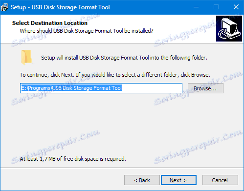 Inštalácia nástroja na formátovanie diskov HP USB (2)
