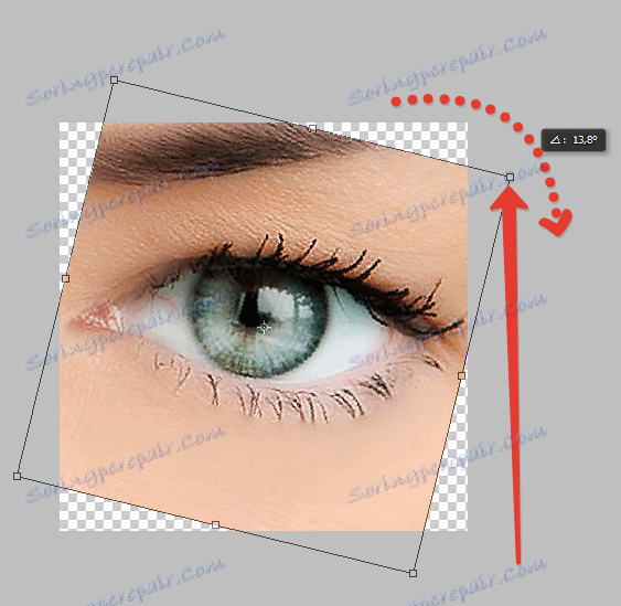 Пребацивање слике у Пхотосхопу
