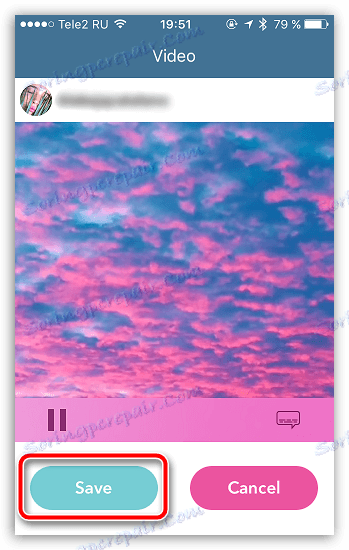 Stažení videa z aplikace Instagram přes InstaSave