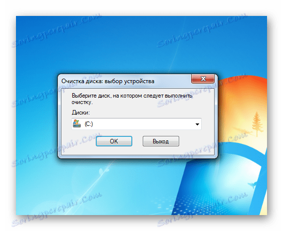 Spustite skenovanie systémových oddielov pre nepotrebné súbory v systéme Windows 7