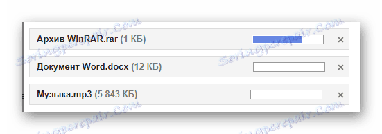 روند آپلود فایل ها از یک رایانه به یک نامه در وب سایت Gmail