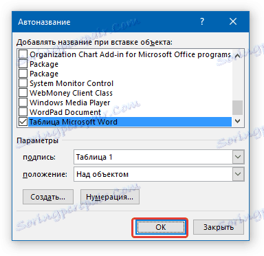 zavřít okno Auto-name in word