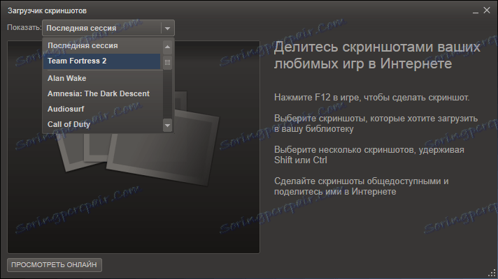 Steam screenshot loader