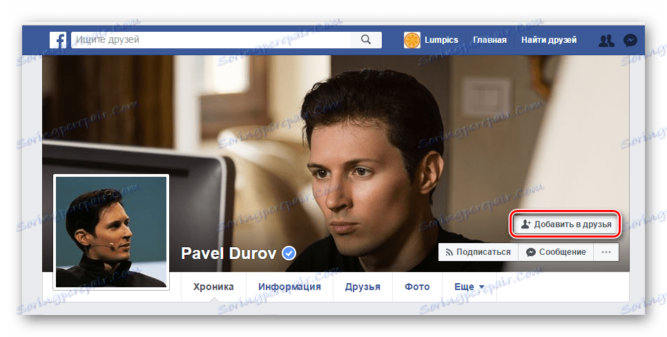 Dodaj znajomego z Facebooka