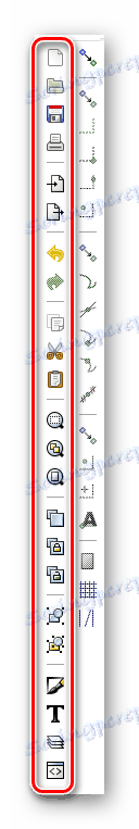 Командната лента в Inkscape