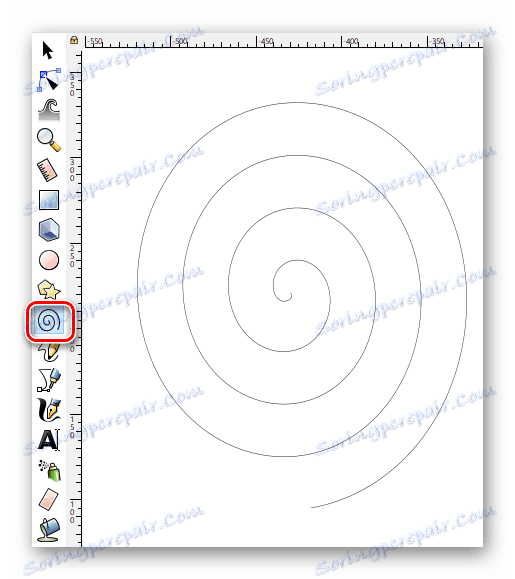 يمكن رسم هذه الصورة في برنامج inkscape بالأشكال المربع و الدائرة