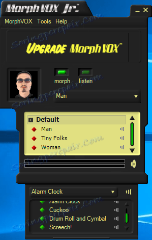 Интерфејс МорпхВок Јуниор