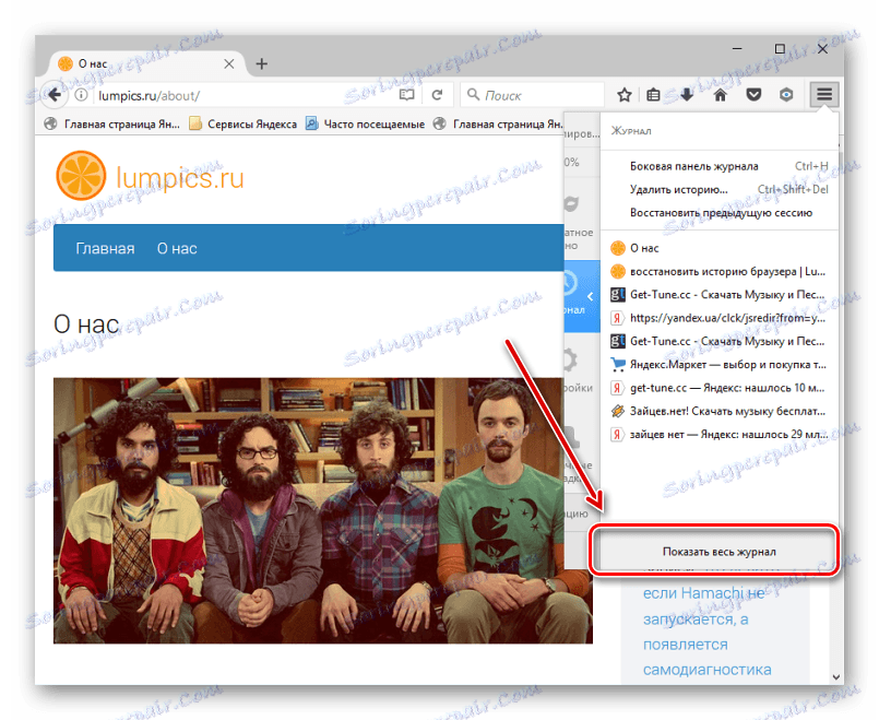 Страничната лента на