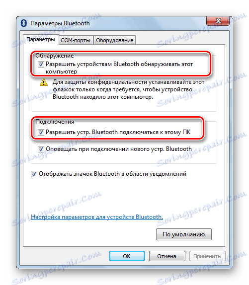 Прозорец Настройки на Windows в Windows 7