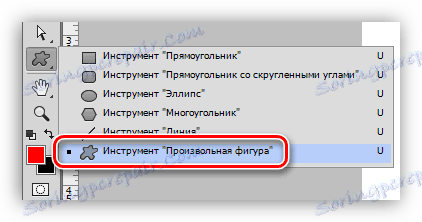Voľný tvar nástroj vo Photoshope