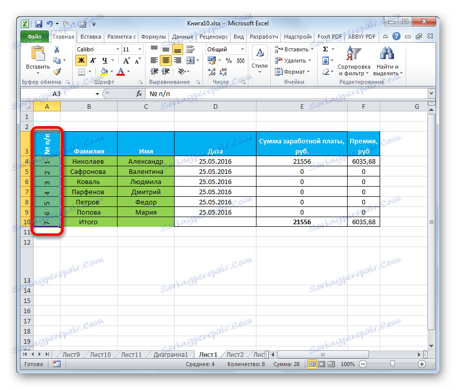 Text je rozšiřován v aplikaci Microsoft Excel