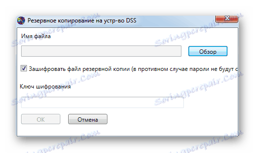 Zálohovanie v programe HP Digital Sending