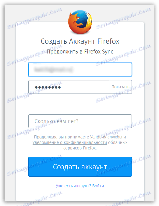 Nastavenia importu v Mozille Firefoxu