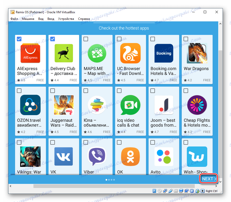 Predlog za namestitev Remix OS aplikacij v VirtualBox