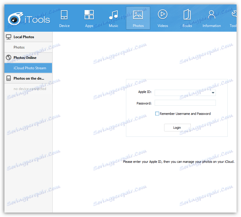 Управление на iCloud Photo Library в iTools