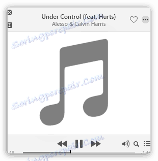Miniplayer v službe iTunes