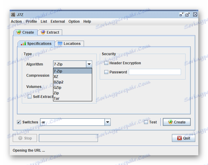 Vytvorenie archívu v J7Z