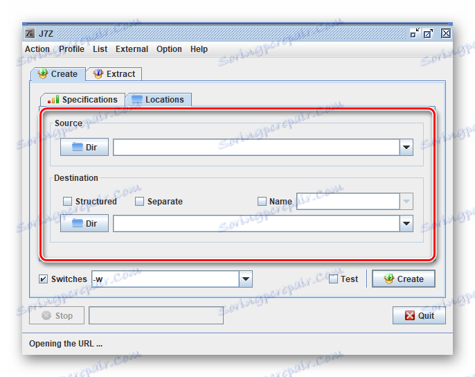 Nastavenie štandardných priečinkov v J7Z