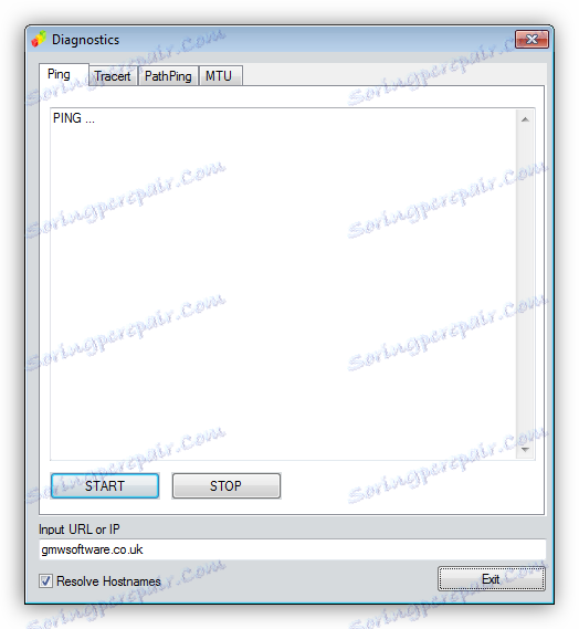 Diagnostika připojení v programu JDAST