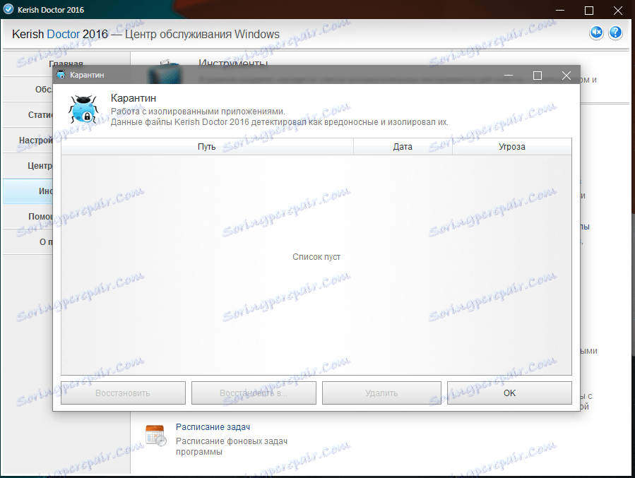 Kwarantanna w Doktorze Kerisha