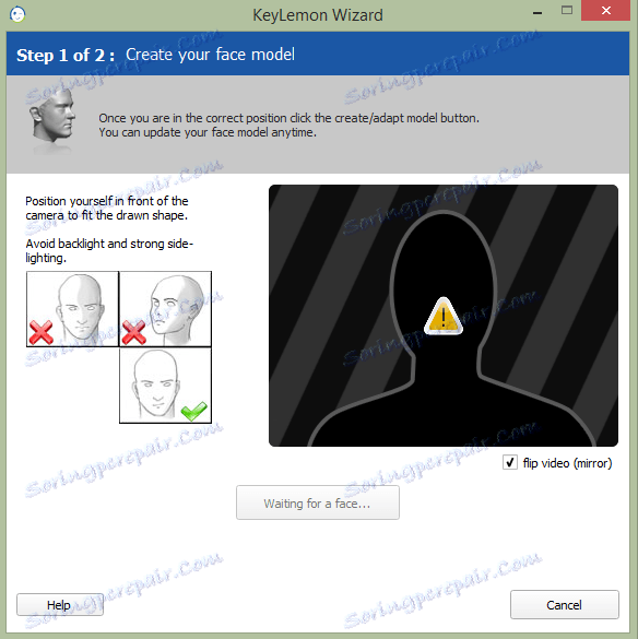 مدل صورت KeyLemon