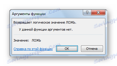 Функція БРЕХНЯ в Microsoft Excel