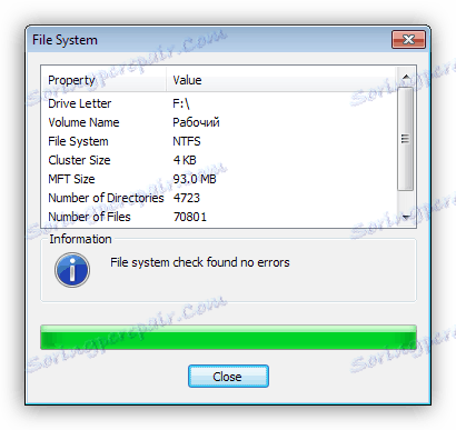Провера датотечног система за грешке у програму Мацриум Рефлецт