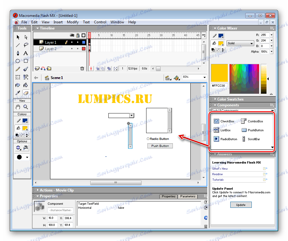  macromedia flash mx 