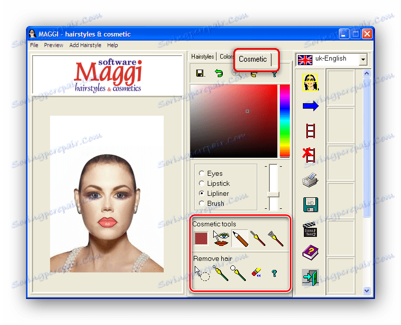 Избор шминке у програму Магги