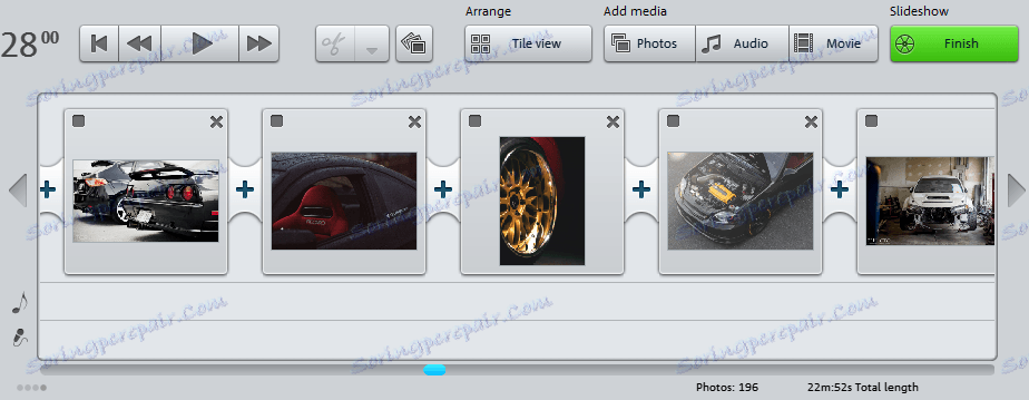 تصاویر به Magix Photostory اضافه شده است