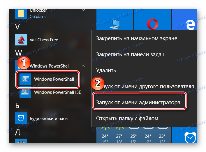 Покретање ПоверСхелл-а као администратора