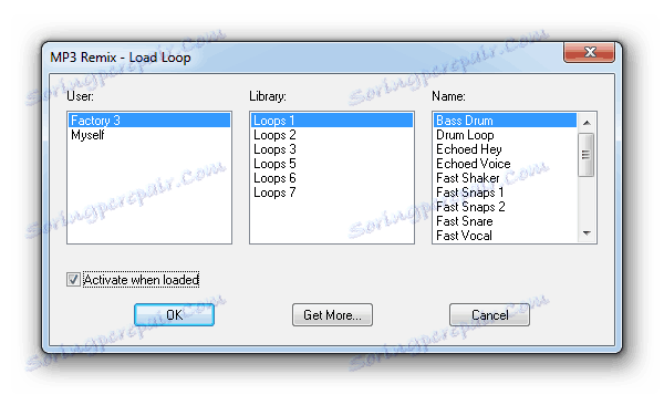 Обимна библиотека стандардних ефеката у МП3 Ремику