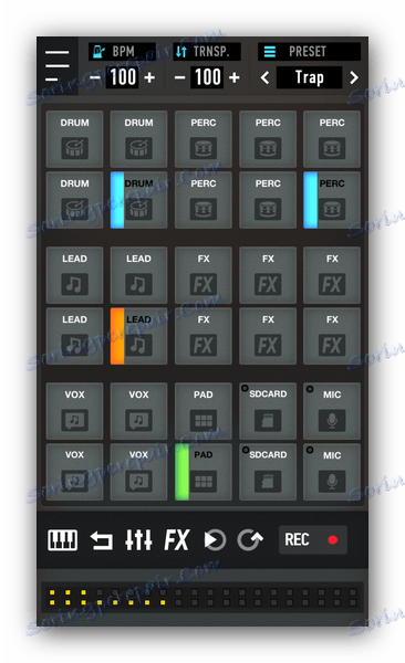 Безліч інструментів в MixPads