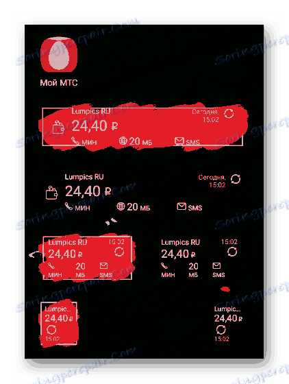 Moy-MTS dla widżetów na Androida