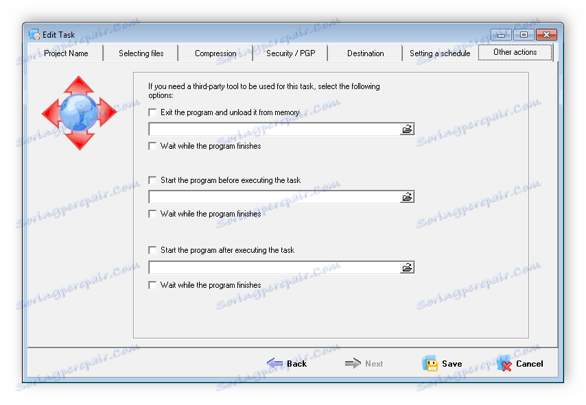 Ďalšie kroky ABC Backup Pro