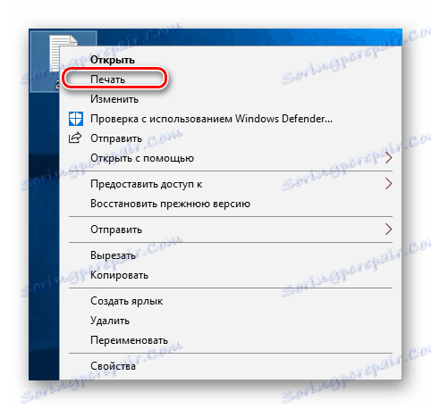 Idź, aby wydrukować dokument w systemie Windows 10