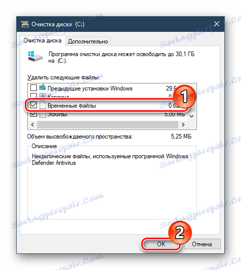 Odstráňte dočasné súbory pomocou nástroja Čistenie disku v systéme Windows